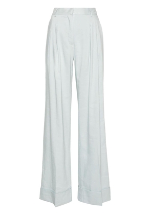 THE ANDAMANE Nathalie wide-leg trousers - Blue