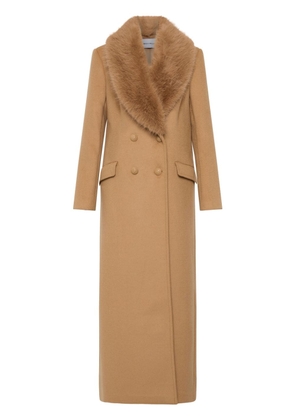 Rebecca Vallance Biera wool coat - Brown