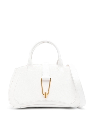 Coccinelle Coccinellehimma leather tote bag - White