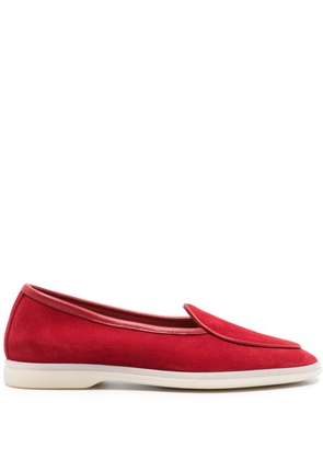 Scarosso Livia suede loafers - Red