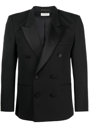 Saint Laurent double-breasted tailored blazer - Black