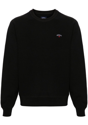 NOAH NY logo-embroidered cotton sweatshirt - Black