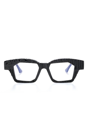 Kuboraum K36 rectangle-frame glasses - Black