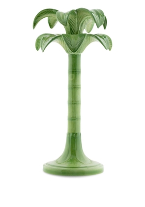 Les-Ottomans Palm Tree candle holder (30cm) - Green