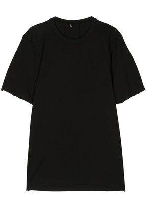 Transit round-neck cotton-blend T-shirt - Black