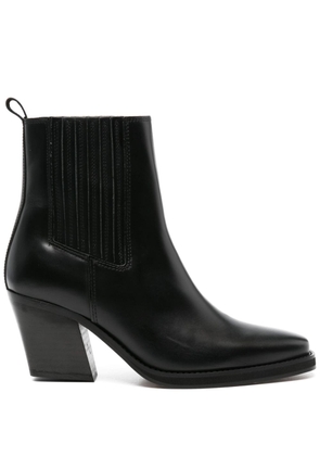 SAMSOE SAMSOE Sophia leather boots - Black