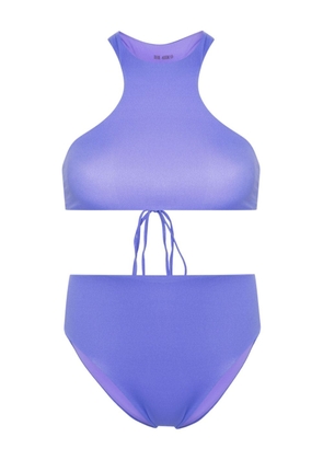 The Attico cut-out detail bikini - Purple