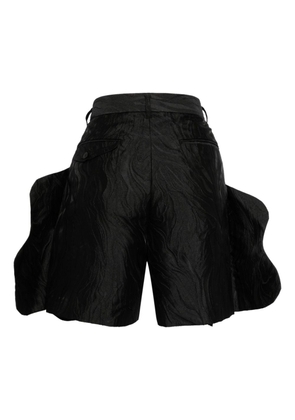 Toga wave-jacquard shorts - Black