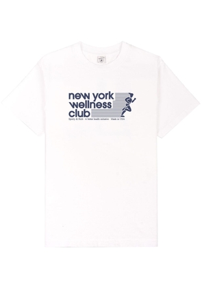 Sporty & Rich Usa Wellness Club cotton T-shirt - White