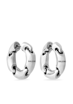 Balenciaga Solid 2.0 earrings - Silver