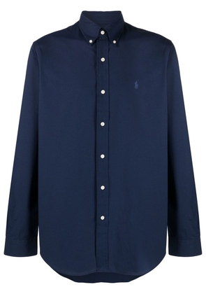 Polo Ralph Lauren embroidered-Pony shirt - Blue