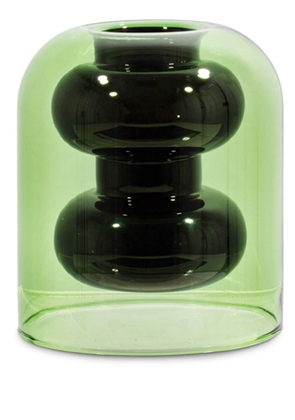 Tom Dixon Bump glass vase - Green