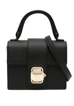 Chiara Ferragni Eyelike-buckle faux-leather tote bag - Black