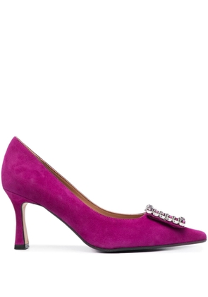 Roberto Festa Lilly 80mm pointed-toe suede pumps - Purple