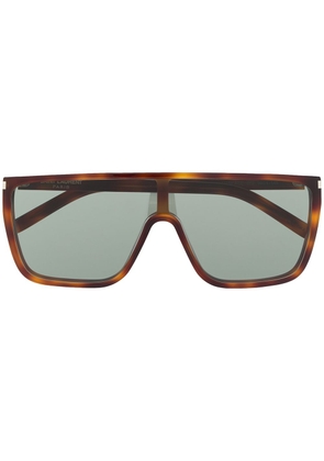 Saint Laurent Eyewear SL364 navigator-frame sunglasses - Brown