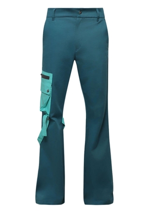 MEMBERS OF THE RAGE flared cargo trousers - Green