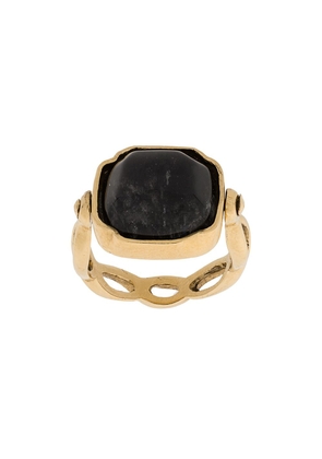 Goossens Square Cabochons ring - Gold