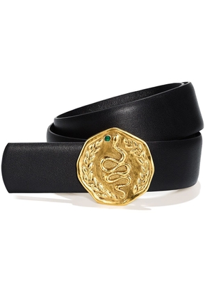 Goossens Carthage leather belt - Black
