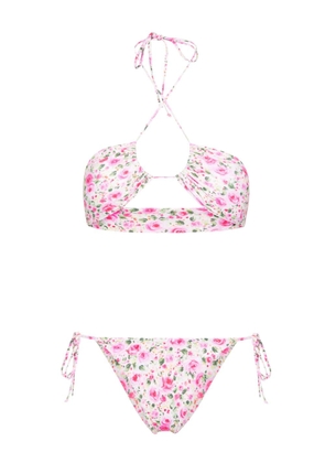 BIKINI LOVERS Nicole floral-print bikini - Pink