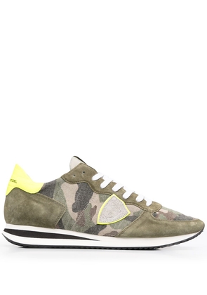 Philippe Model Paris Trpx Camouflage Neon low-top sneakers - Green