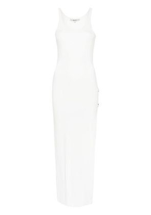 MANURI Satellite maxi dress - White