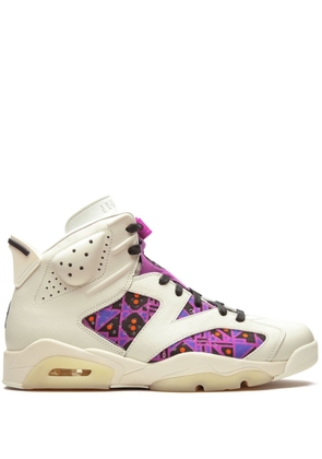 Jordan Air Jordan 6 'Quai 54 Purple' sneakers - White
