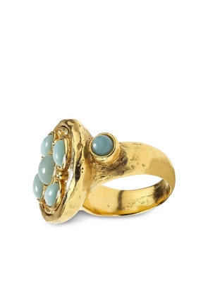 Goossens gem-embellished ring - Gold