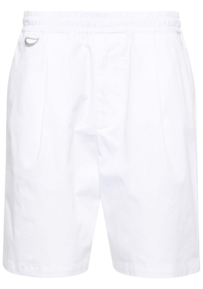 Low Brand elasticated-waist chino shorts - White