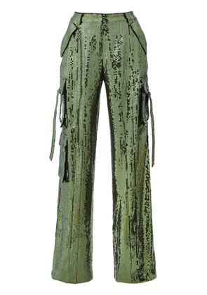 Retrofete Andre sequin trousers - Green