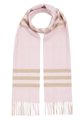 Burberry classic checked scarf - Pink