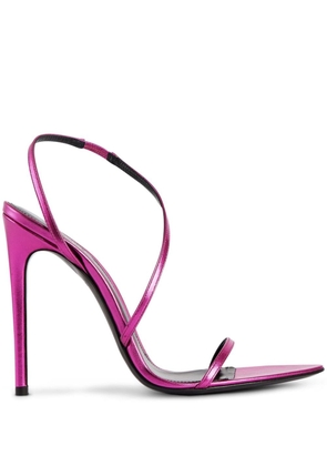 Retrofete Naomi 110mm leather sandals - Pink
