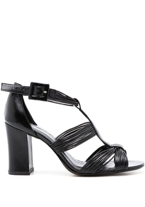 Sarah Chofakian Isabella ankle-strapp 850mm sandals - Black