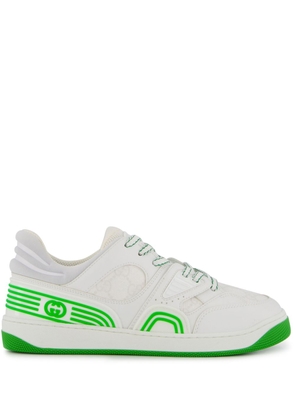 Gucci Basket lace-up sneakers - White