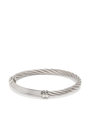 Charriol Better Half pave-setting bracelet - Silver