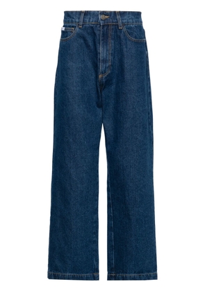 RASSVET Typo Classic mid-rise straight-leg jeans - Blue