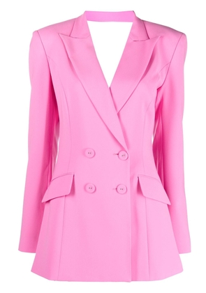 Mônot double-breasted blazer minidress - Pink