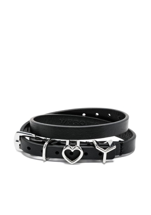 Y/Project Y Heart belt bracelet - Black