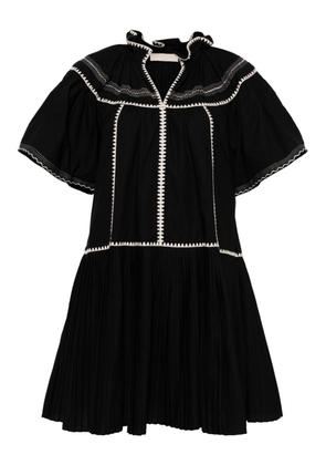 Ulla Johnson embroidered cotton dress - Black