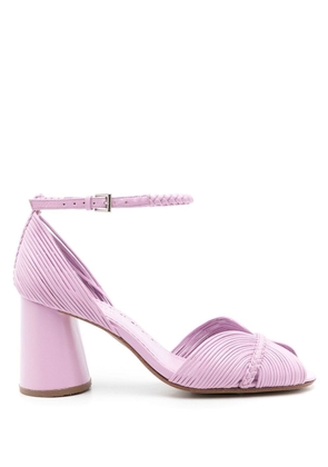 Sarah Chofakian Twiggy thin-straps sandals - Purple