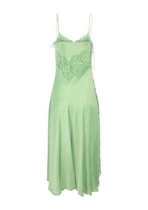 Ulla Johnson Lucienne floral-appliqué dress - Green