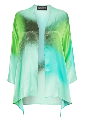 Gianluca Capannolo Eve abstract pattern cardigan - Green