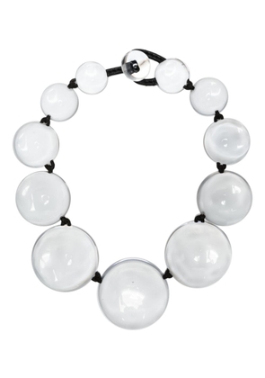 Monies Lunara circle necklace - Neutrals