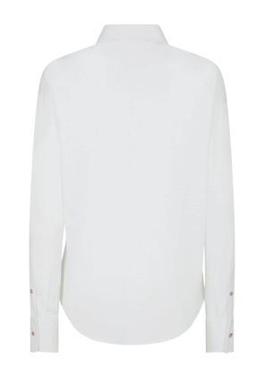 DSQUARED2 spread-collar cotton shirt - White