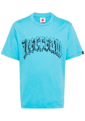 ICECREAM logo-print T-shirt - Blue