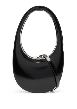 Coperni Swipe leather shoulder bag - Black