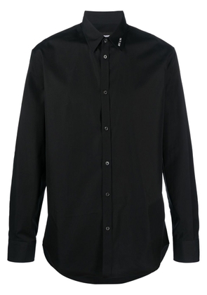 DSQUARED2 embroidered-logo shirt - Black
