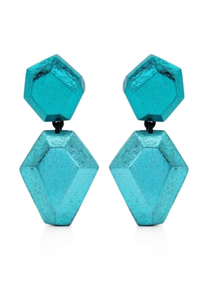 Monies Nebu clip-on earrings - Blue