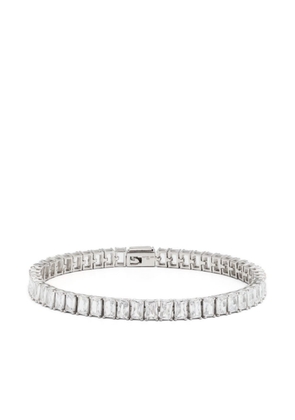 Hatton Labs crystal-embellished sterling-silver bracelet