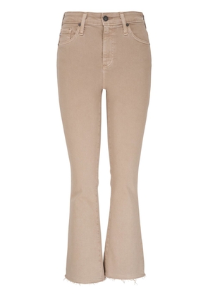 AG Jeans Farrah high-rise bootcut jeans - Neutrals