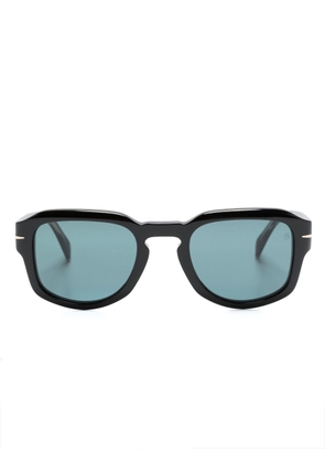 Eyewear by David Beckham square-frame tinted sunglasses - Black